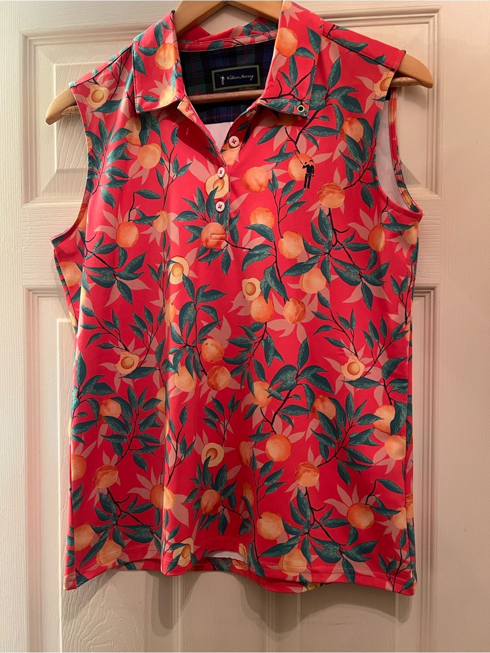 William Murray Women’s That’s A Peach Tank Polo Top